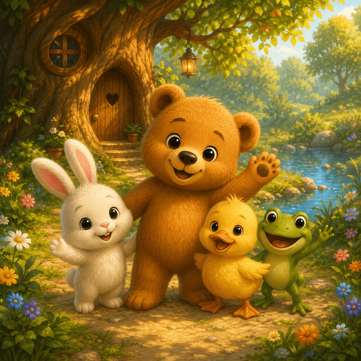 Little Bear's Playful Day